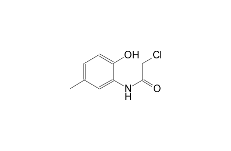 acetamide, 2-chloro-N-(2-hydroxy-5-methylphenyl)-