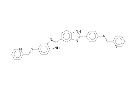 5-[(2-Pyridylmethyleme)amino]-2'-{4-[(2-pyridylmethylene)amino]phenyl}-2,5'-bi(1H-benzimidazole)