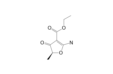 (S)-2-AMINO-3-ETHOXYCARBONYL-5-METHYL-4-FURANONE