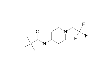 1-(2,2,2-Trifluoroethyl)-4-piperidinamine, N-trimethylacetyl-