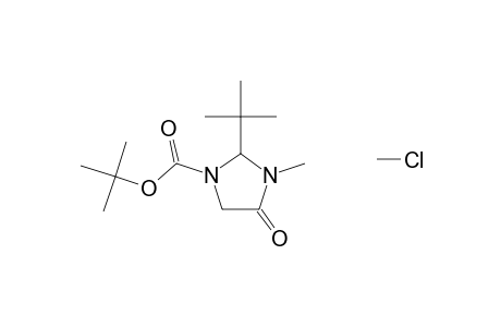 2-tert-BUTYL-5-CHLOROMETHYL-3-METHYL-4-OXOIMIDAZOLIDINE-1-CARBOXYLIC ACID, tert-BUTYL ESTER