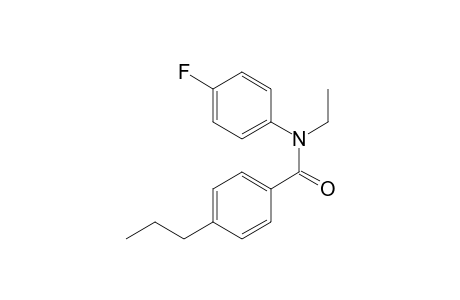 N-Ethyl-N-(4-fluorophenyl)-4-propylbenzamide