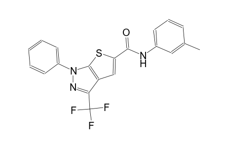 1H-thieno[2,3-c]pyrazole-5-carboxamide, N-(3-methylphenyl)-1-phenyl-3-(trifluoromethyl)-