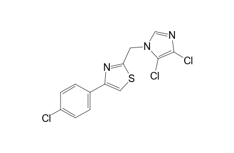 4-(p-chlorophenyl)-2-[(4,5-dichloroimidazol-1-yl)methyl]thiazole