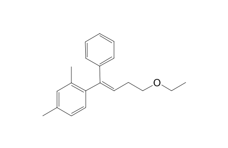 (E)-1-(4-ethoxy-1-phenylbut-1-en-1-yl)-2,4-dimethylbenzene