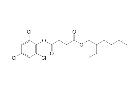 Succinic acid, 2-ethylhexyl 2,4,6-trichlorophenyl ester