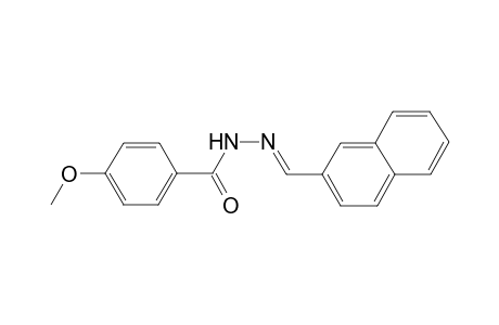 4-Methoxy-N'-[(E)-2-naphthylmethylidene]benzohydrazide