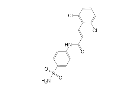 (2E)-N-[4-(aminosulfonyl)phenyl]-3-(2,6-dichlorophenyl)-2-propenamide