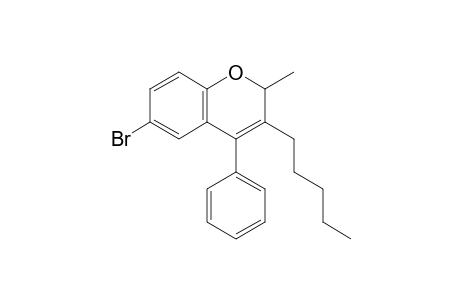 6-Bromo-2-methyl-3-pentyl-4-phenyl-2H-chromene