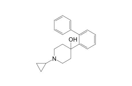 1-Cyclopropyl-4-(2-phenylphenyl)-4-piperidinol