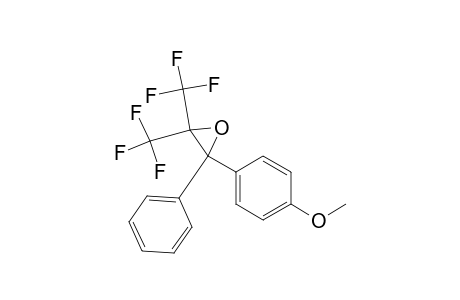 Oxirane, 2-(4-methoxyphenyl)-2-phenyl-3,3-bis(trifluoromethyl)-