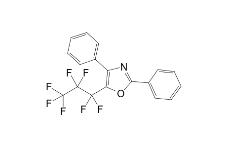 5-(1,1,2,2,3,3,3-heptafluoropropyl)-2,4-diphenyl-1,3-oxazole