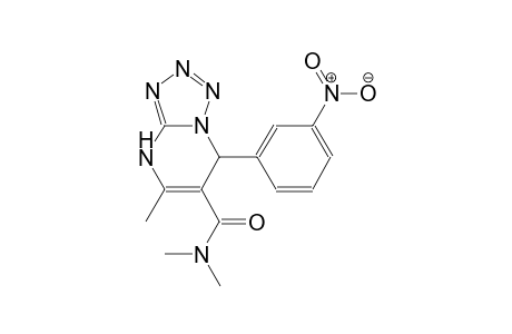 tetrazolo[1,5-a]pyrimidine-6-carboxamide, 4,7-dihydro-N,N,5-trimethyl-7-(3-nitrophenyl)-