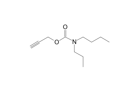 Carbonic acid, monoamide, N-propyl-N-butyl-, propargyl ester