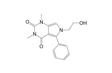 6-(2-hydroxyethyl)-1,3-dimethyl-5-phenyl-1H-pyrrolo[3,4-d]pyrimidine-2,4(3H,6H)-dione