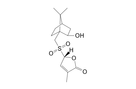 (R)-5-{2-exo-Hydroxy-7,7-dimethylbicyclo[2.2.1]hept-1-ylmethyl-sulfonyl}-3-methyl-5H-furan-2-one