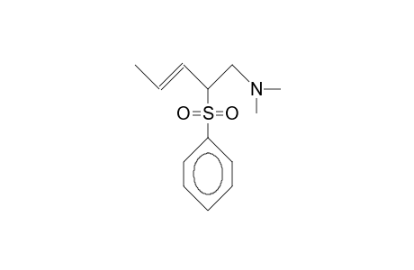 (E)-1-Dimethylamino-2-phenylsulfonyl-pent-2-ene