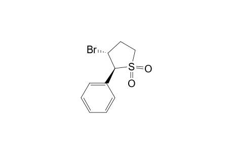 trans-3-Bromo-2-phenyltetrahydrothiophene 1,1-dioxide