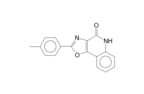2-(4-Methylphenyl)[1,3]oxazolo[4,5-c]quinolin-4(5H)-one