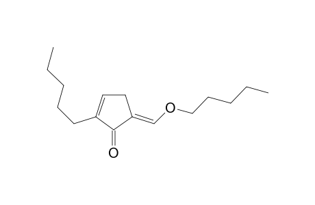 2-Cyclopenten-1-one, 2-pentyl-5-[(pentyloxy)methylene]-