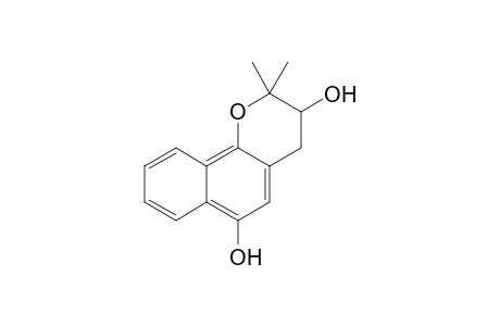 2,2-Dimethyl-3,4-dihydrobenzo[h]chromene-3,6-diol