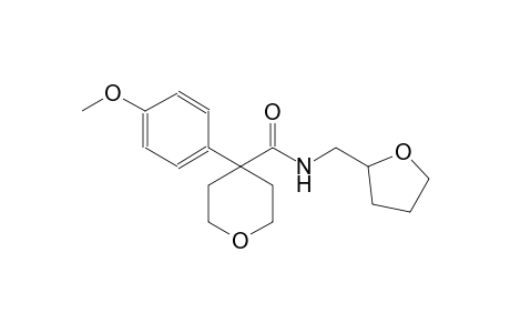 2H-pyran-4-carboxamide, tetrahydro-4-(4-methoxyphenyl)-N-[(tetrahydro-2-furanyl)methyl]-