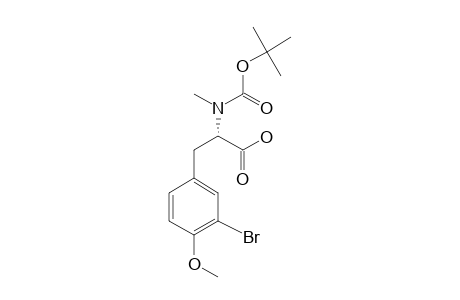(S)-3-(3-BROMO-4-METHOXYPHENYL)-2-((N-TERT.-BUTYLCARBONYL)-(METHYL)-AMINO)-PROPANOIC_ACID;ROTAMER_1