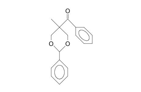 C-5-Benzoyl-5-methyl-R-2-phenyl-1,3-dioxane