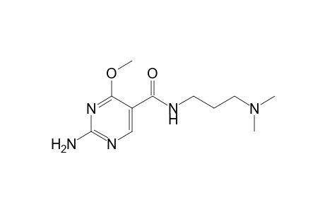 2-amino-N-[3-(dimethylamino)propyl[-4-methoxy-5-pyrimidinecarboxamide