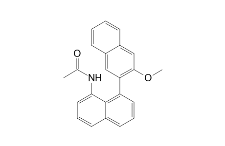 N-[8-(3-methoxynaphthalen-2-yl)naphthalen-1-yl]acetamide