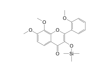 3-Hydroxy-7,8,2'-trimethoxyflavone, trimethylsilyl ether