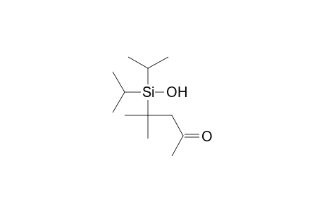 4-(hydroxydiisopropylsilyl)-4-methyl-2-pentanone