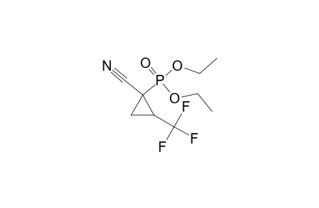 Diethyl [1-Cyano-2-(trifluoromethyl)cyclopropyl]phosphonate