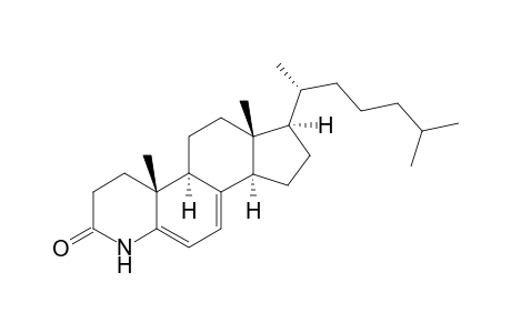 4-Azachlolest-5,7-dien-3-one