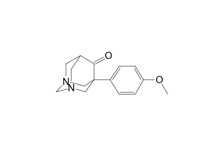 5-(4-Methoxyphenyl)-1,3-diazatricyclo[3.3.1.1(3,7)]decan-6-one