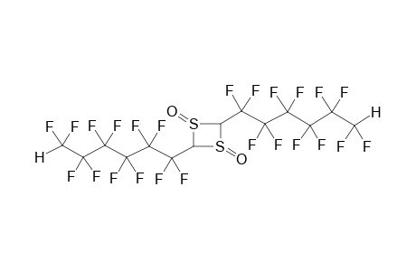 1,3-DIOXO-2,4-BIS(6-HYDRO-PERFLUOROHEXYL)-1,3-DITHIETANE