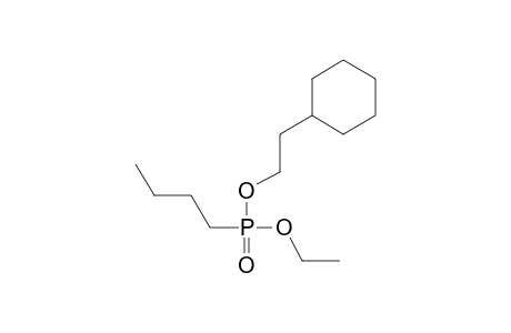 Butylphosphonic acid, 2-cyclohexylethyl ethyl ester