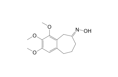 6H-Benzocyclohepten-6-one, 5,7,8,9-tetrahydro-2,3,4-trimethoxy-, oxime