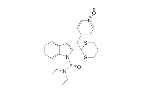 1-(Diethylcarbamoyl)-2-[2-(1-hydroxy-4-pyridylmethyl)-1,3-dithia-2-yl]indole