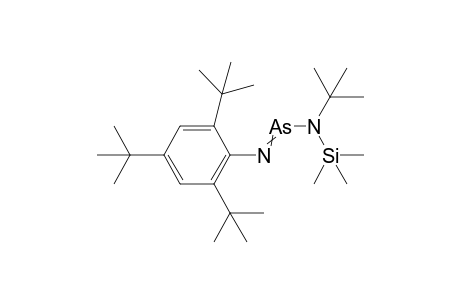 [tert-Butyl(trimethylsilyl)amino](2,4,6-tri-tert-butylphenylimino)arsane