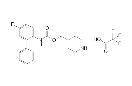Piperidin-4-ylmethyl(5-fluoro-[1,1'-biphenyl]-2-yl)carbamate trifluoroacetate