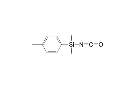 Dimethyl(4-methylphenyl)silyl isocyanate