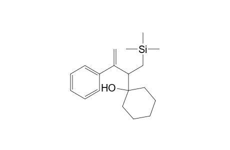 1-(3-phenyl-1-trimethylsilyl-but-3-en-2-yl)cyclohexan-1-ol
