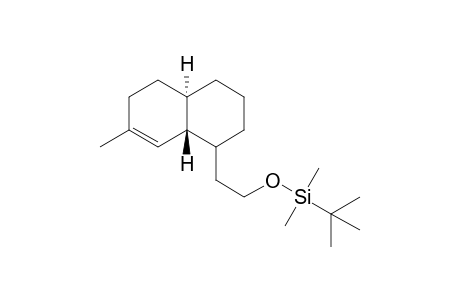 2-Methyl-8-[2-(tert-butyldimethylsiloxy)ethyl]-3,4,4a,5,6,7,8,8a-octahydronaphthalene