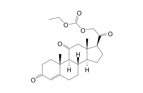 21-Hydroxypregn-4 ene-3, 11, 20-trione, ethyl carbonate