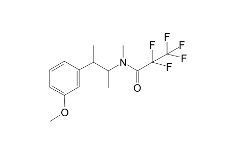 2,2,3,3,3-pentafluoro-N-(3-(3-methoxyphenyl)butan-2-yl)-N-methylpropanamide