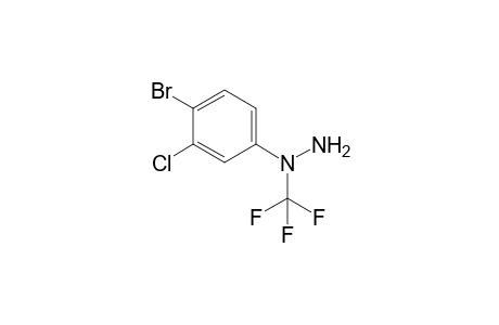 1-(4-Bromo-3-chlorophenyl)-1-(trifluoromethyl)hydrazine