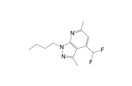 1-butyl-4-(difluoromethyl)-3,6-dimethyl-1H-pyrazolo[3,4-b]pyridine