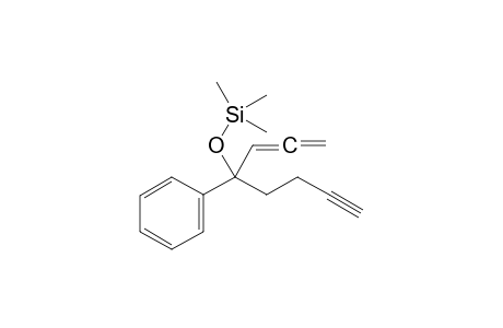 4-Phenylocta-1,2-dien-7-yn-4-oltrimethylsilylether