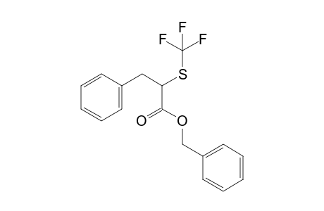 2-[(trifluoromethyl)thio]-3-phenylpropanoic acid benzyl ester